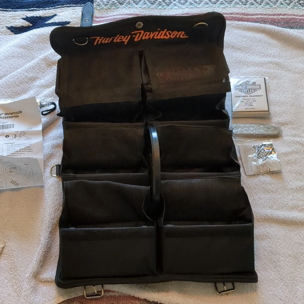 Harley-Davidson Black Accessories Tool Kit Bag - Picture 15 of 16